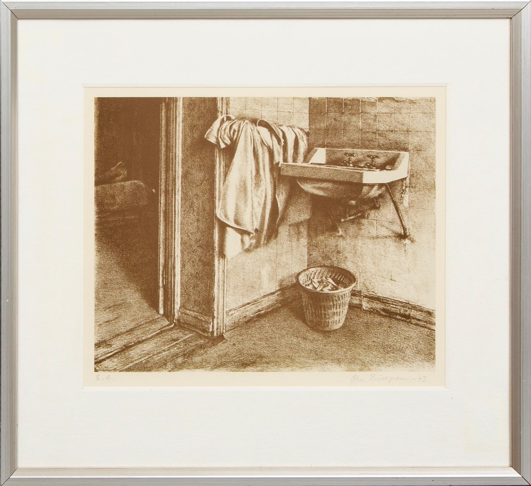 Ola Billgren, color lithograph, signed -73 EA.