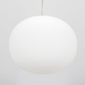 Jasper Morrison, a "Glo-Ball S2" pendant light for Flos, Italy.