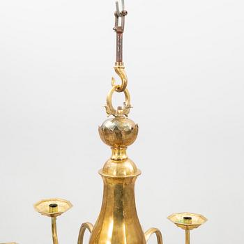 Chandelier, Baroque style, first half of the 20th century.