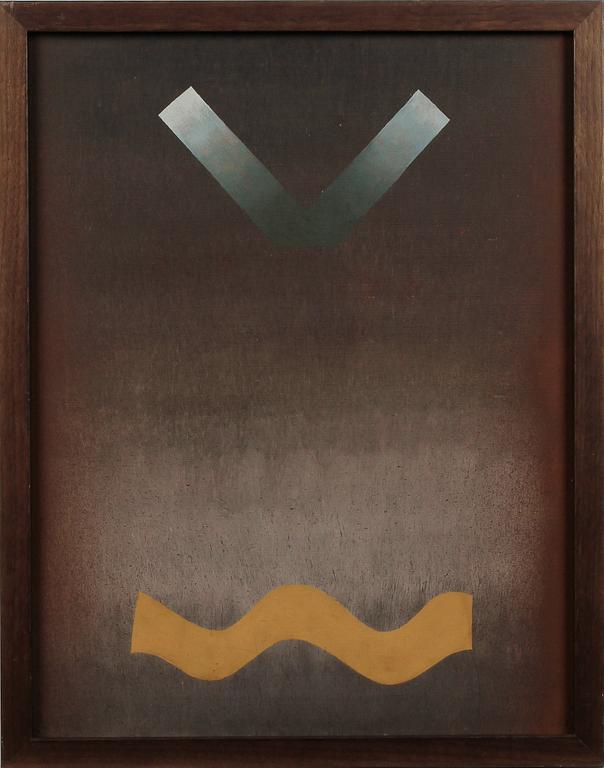 CURT HILLFON, olja på duk. Sign a tergo.