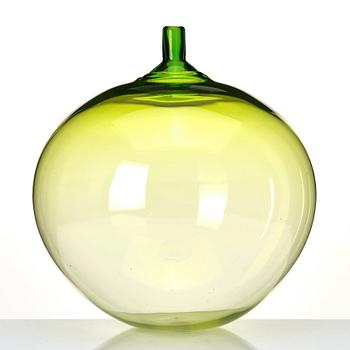 Ingeborg Lundin, vas, "Äpplet", Orrefors.