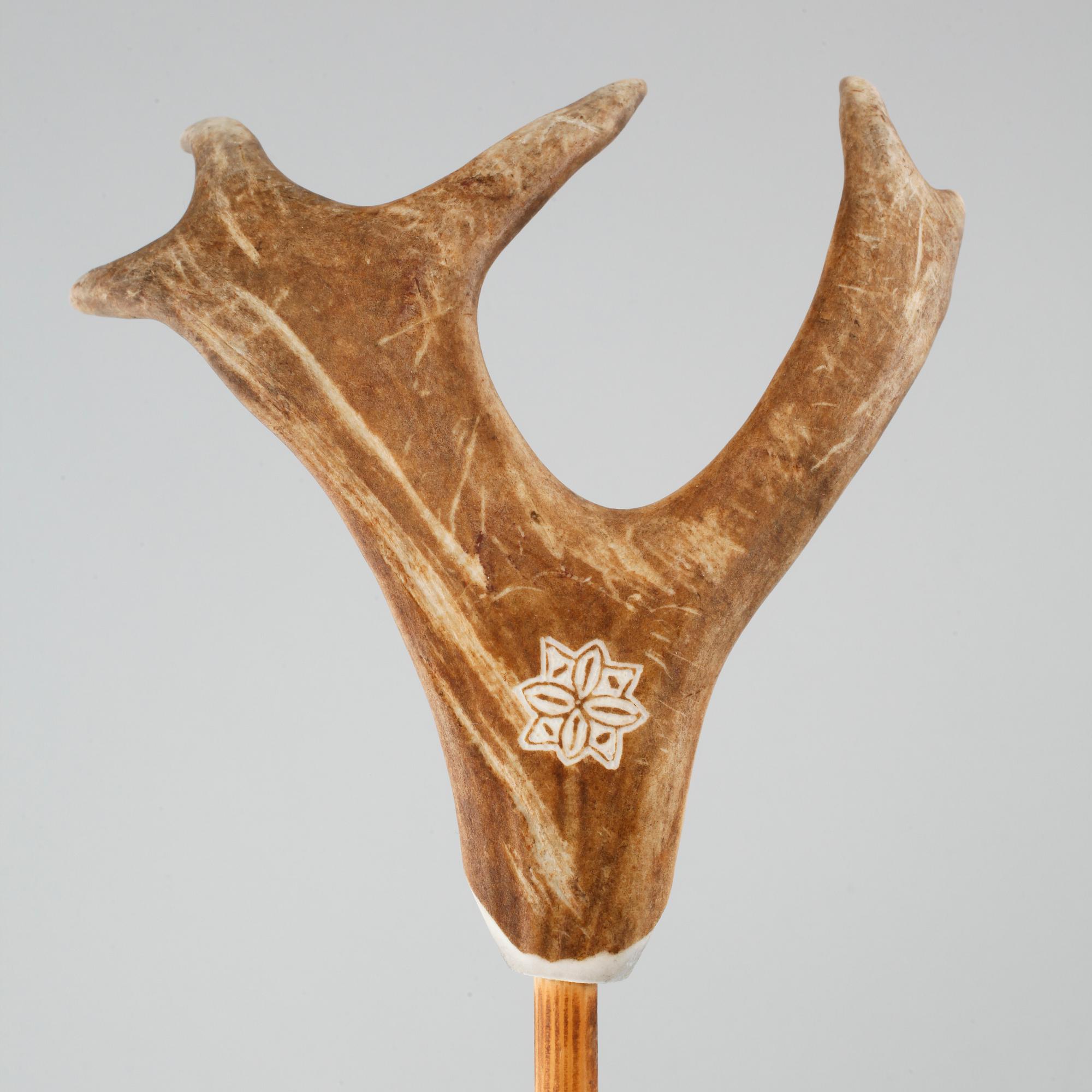 Four Sami handicraft / Duodji pieces, 20th century.
