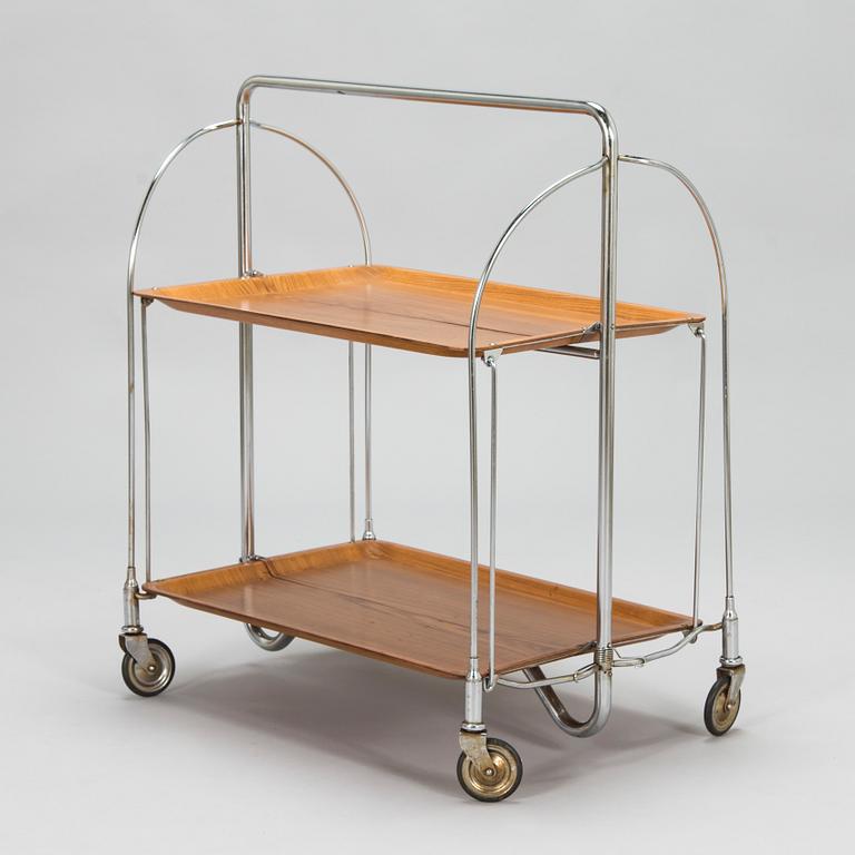 Serveringsvagn, 1900-talets mitt.