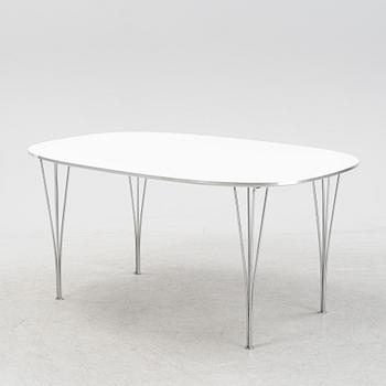 Bruno Mathsson & Piet Hein, matbord, "Superellips", Fritz Hansen, Danmark 1970-tal.