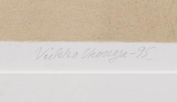 VEIKKO VIONOJA, lithograph, signed and dated -95, numbered 25/100.