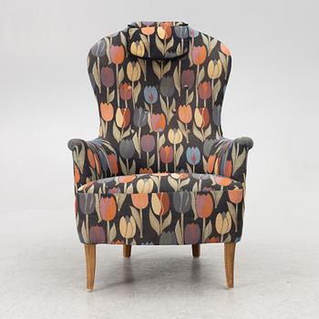 Carl Malmsten, an armchair, 'Farmor', late 20th century.