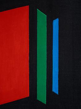 ERIC H OLSON, acrylic on canvas, signed verso.