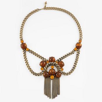 Elsa Schiaparelli, collier, vintage.