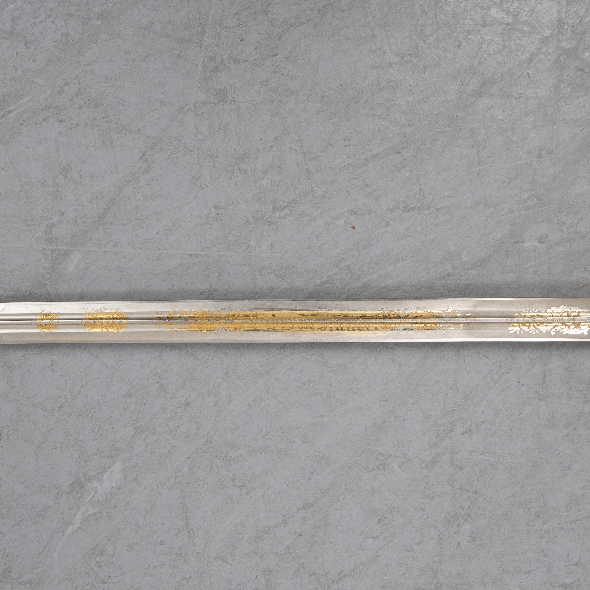 A Swedish infantry officer's sword 1899 pattern.