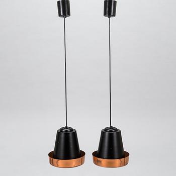 A pair of 1960s 'AP 47' pendant light for Itsu.