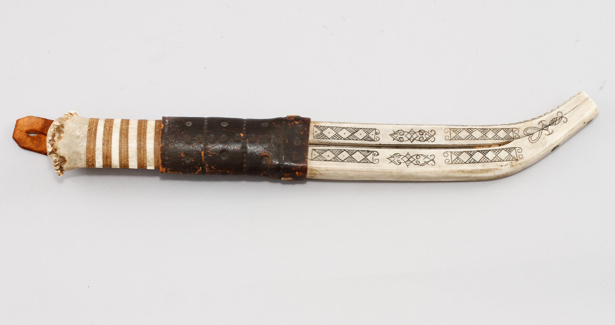 SAMEKNIV, renhorn, 1900-talets första hälft.