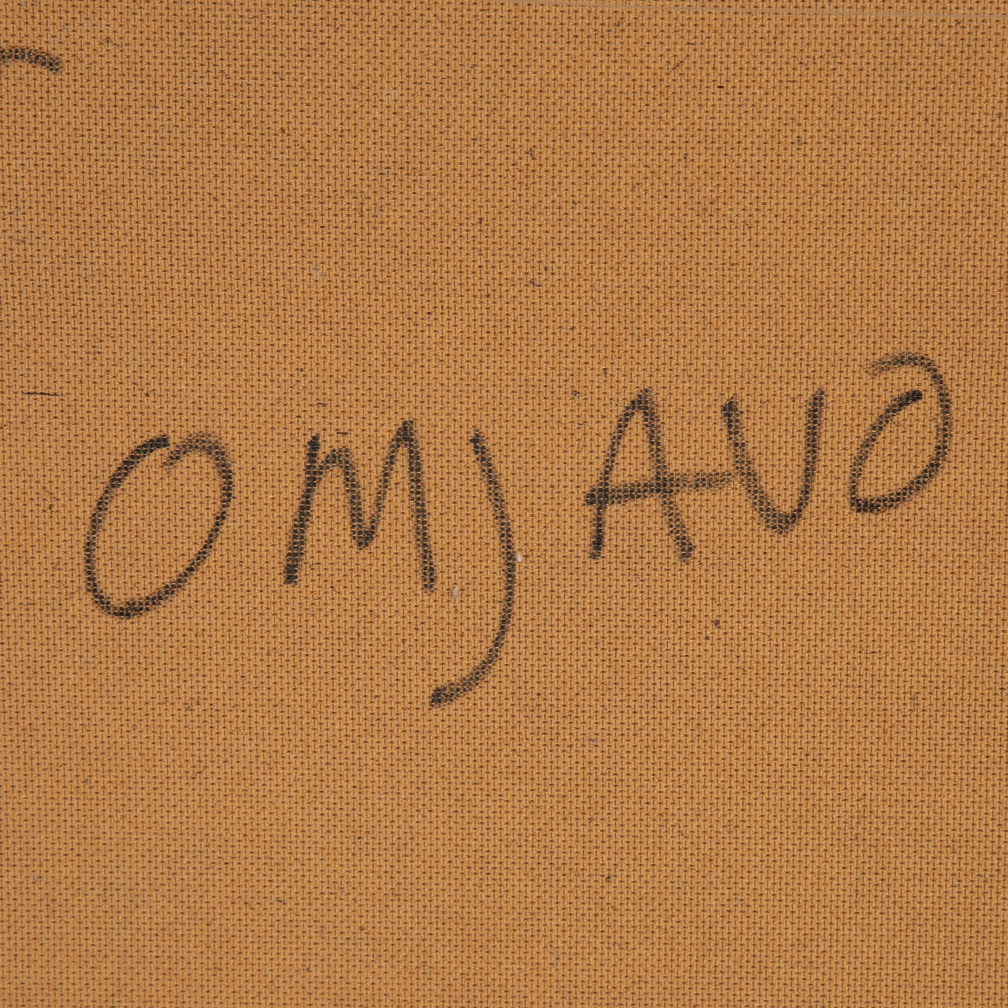 Rolf Hanson, oil on panel, signed and dated 1991 on verso.