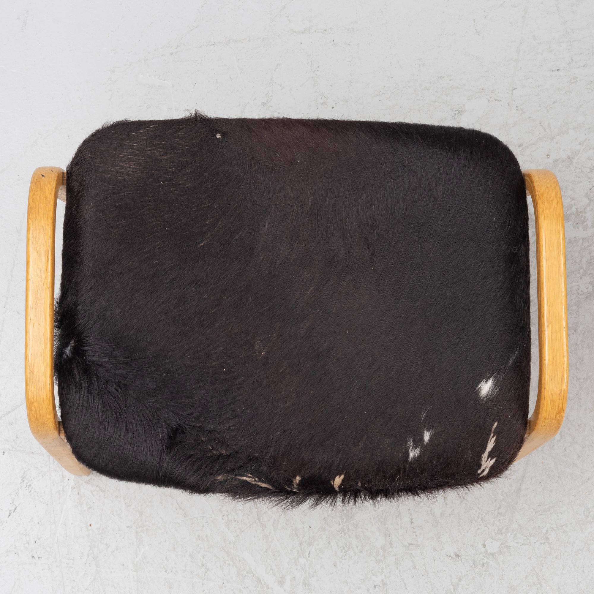 Yngve Ekström, an armchair with footstool, Lamino, Swedese.