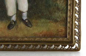 MINIATYRMÅLNING, 1800/1900-tal.