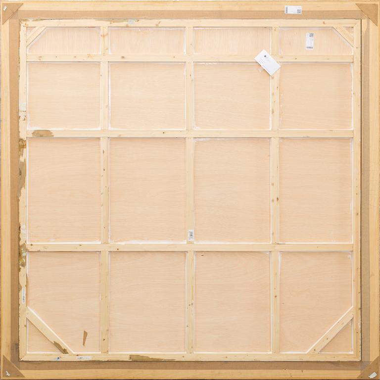 ALEJANDRO HERMANN, oil and mixed media on canvas laid on board, signed.