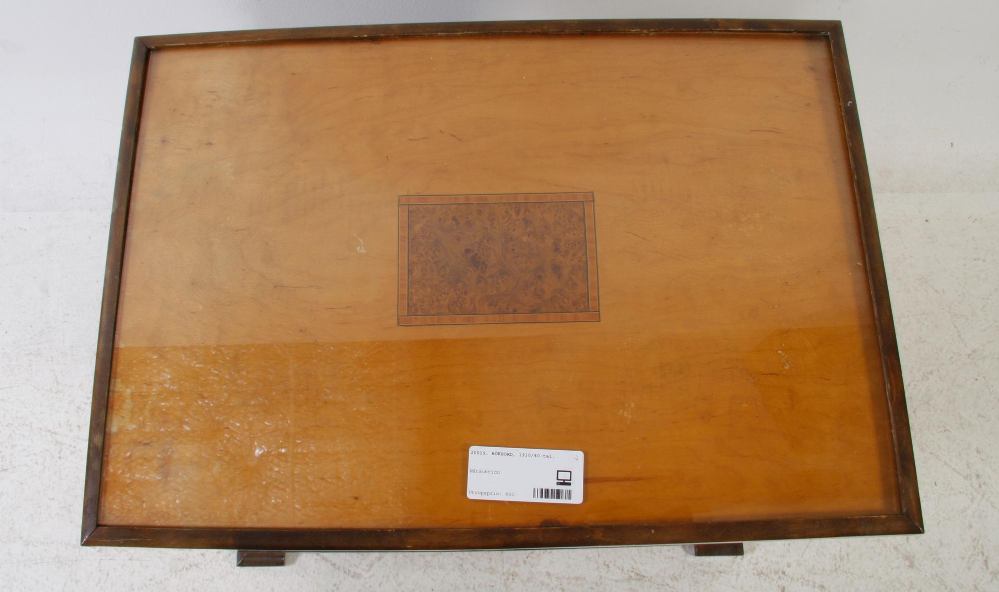 RÖKBORD, 1930/40-tal.
