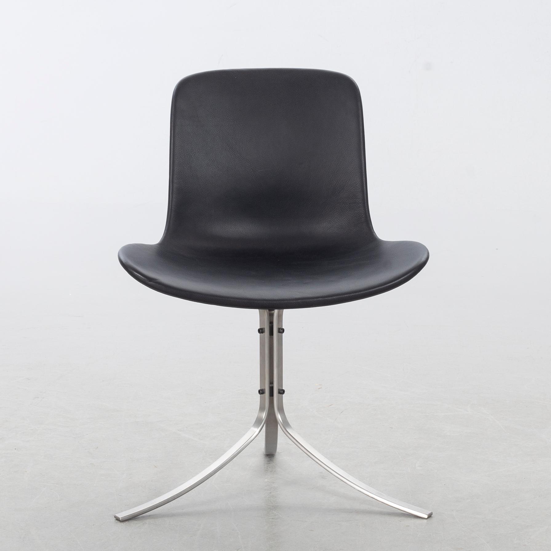 POUL KJAERHOLM, stol, "PK-9", Fritz Hansen.