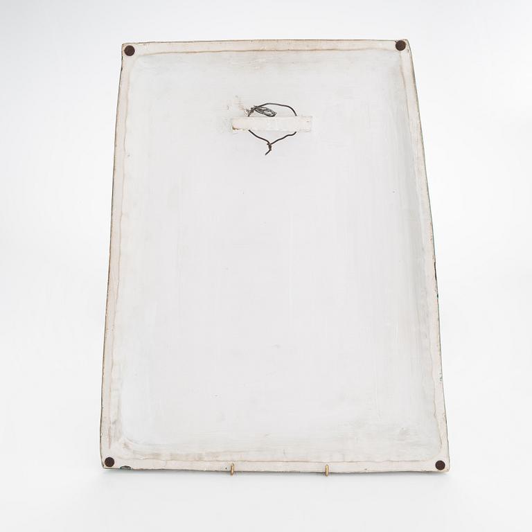 Birger Kaipiainen, relief, keramik, signerad Kaipiainen.