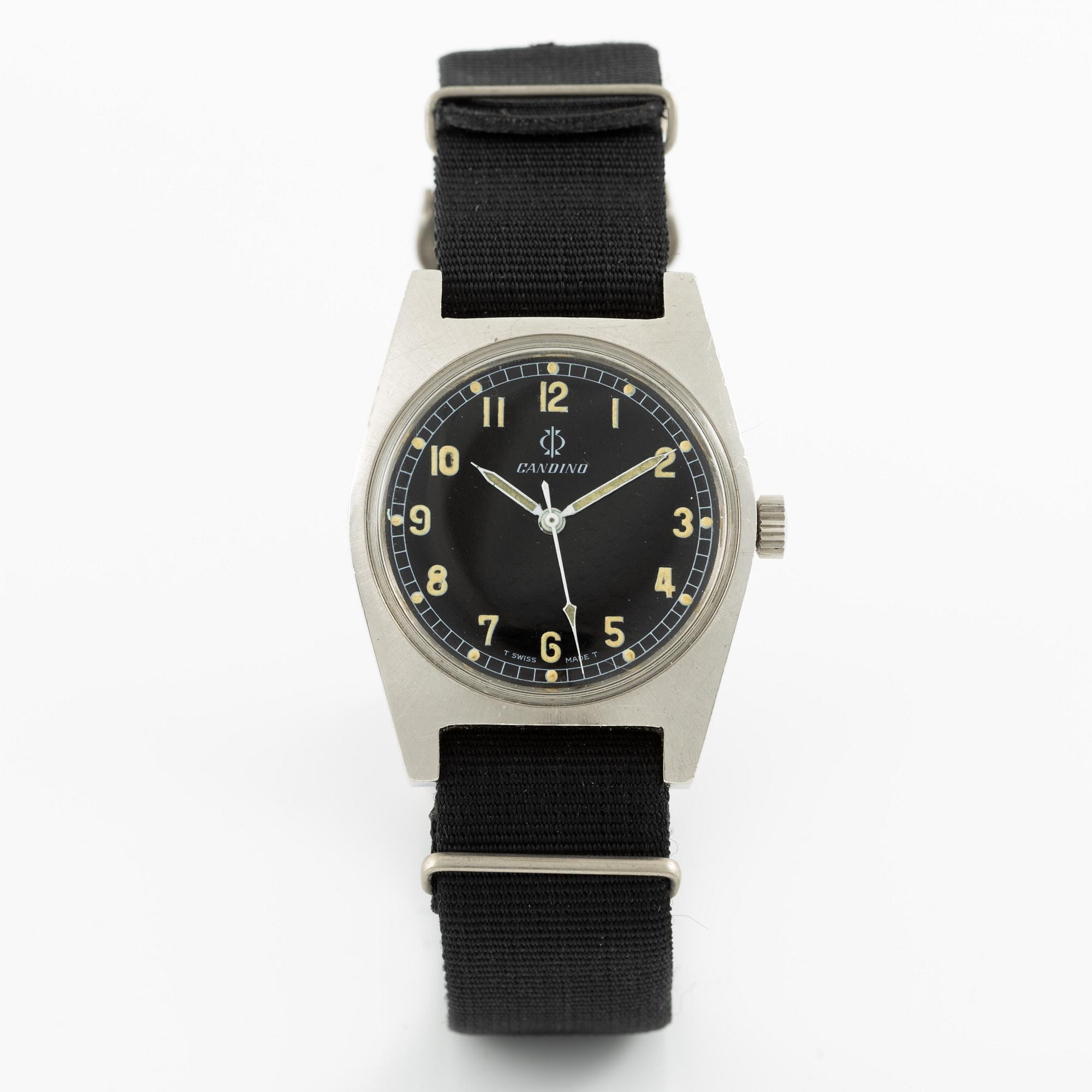 Candino, "Three Crowns", wristwatch, 35 mm.