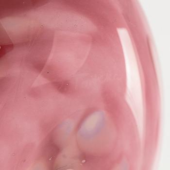 Oiva Toikka, a 'Male Pine Grosbeak" glass bird, signed O. Toikka Nuutajärvi.