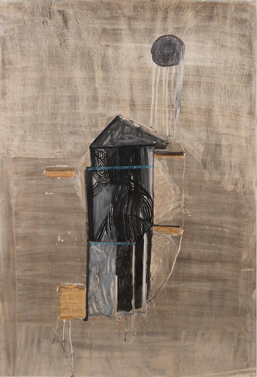 JAN KENNETH WECKMAN, sekatekniikka, signeerattu.