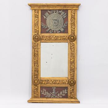 Spegel, sengustaviansk, 1800-talets början.