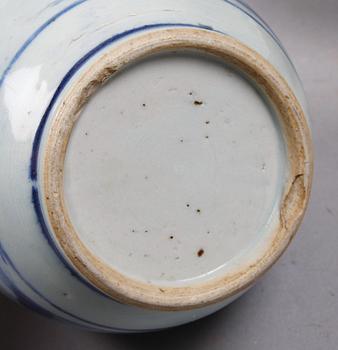 PARTI KINAPORSLIN, 5 delar, 1700-1900-tal.