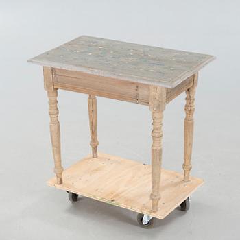 A country-side table, around the turn of the century 1900.
