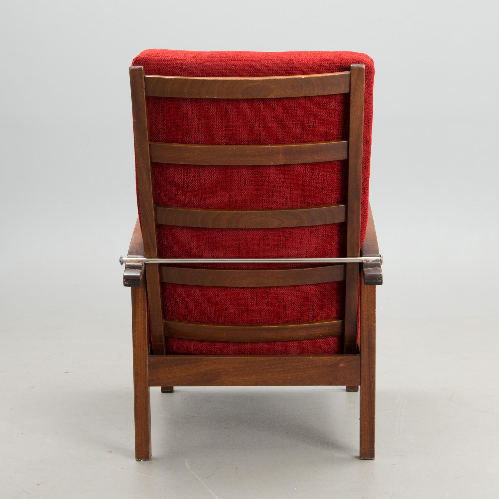 A 1930s open armchair model 'Torni' for Oy Stockmann Ab,  Keravan Puusepäntehdas, Finland.