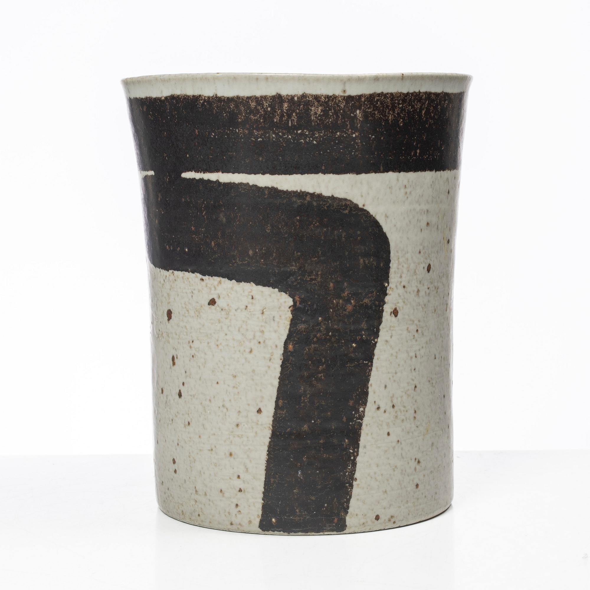 Inger Persson, Vase, stoneware, Rörstrand.