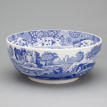 MATSERVIS, 48 delar, flintgods, Spode, England.