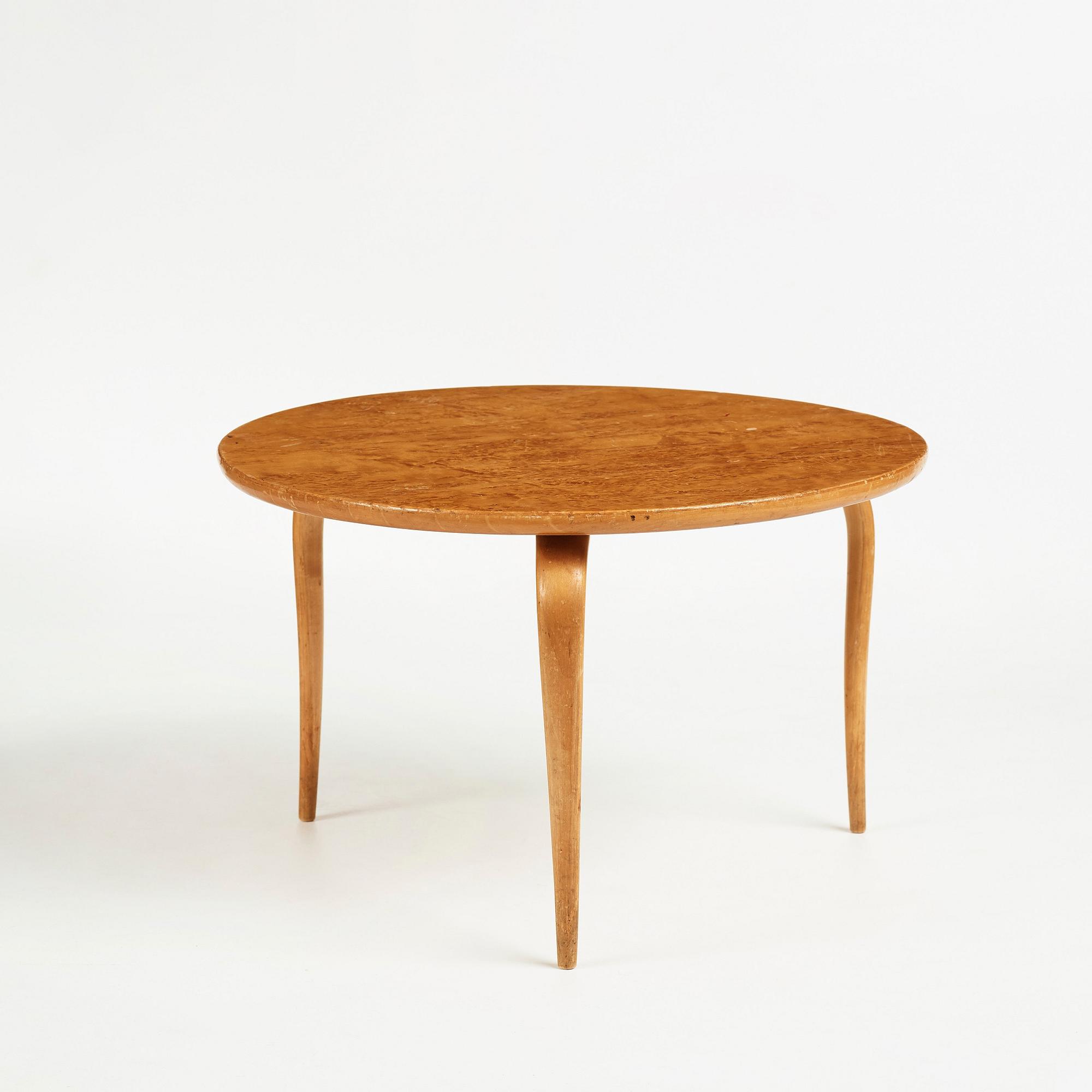 Bruno Mathsson, standardbord, Firma Karl Mathsson 1940, proveniens Estrid Ericson.