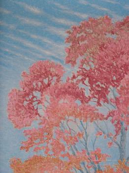 Bror Lindh, Autumn Trees.