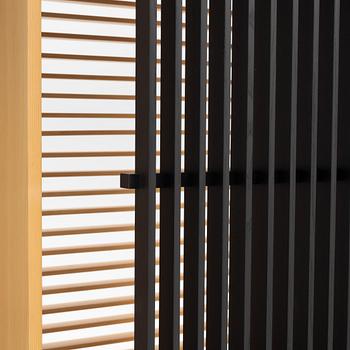 Staffan Holm, skåp, "Kumiko Cabinet", Ariake Collection.