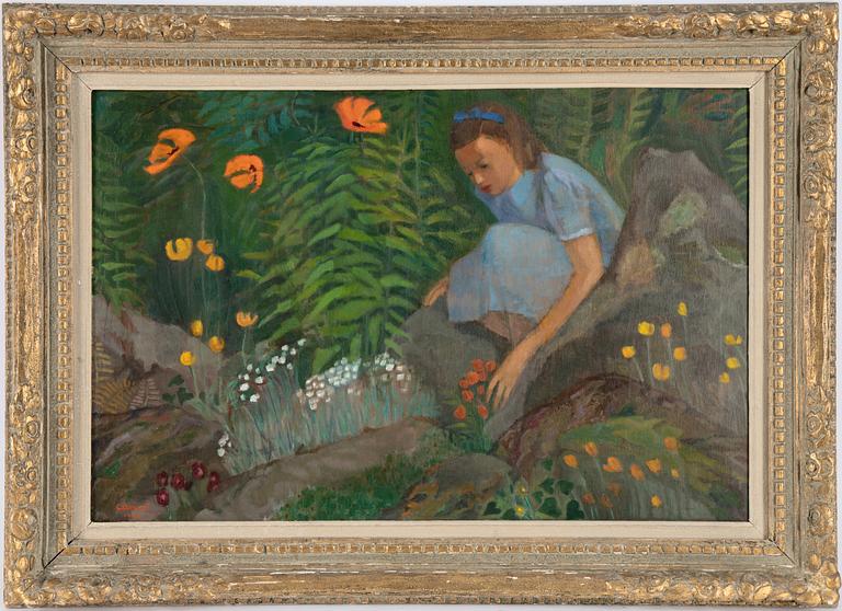 Curt Clemens, olja på duk, signerad och daterad 1942.