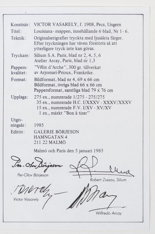 Victor Vasarely, "Louisiana 2".