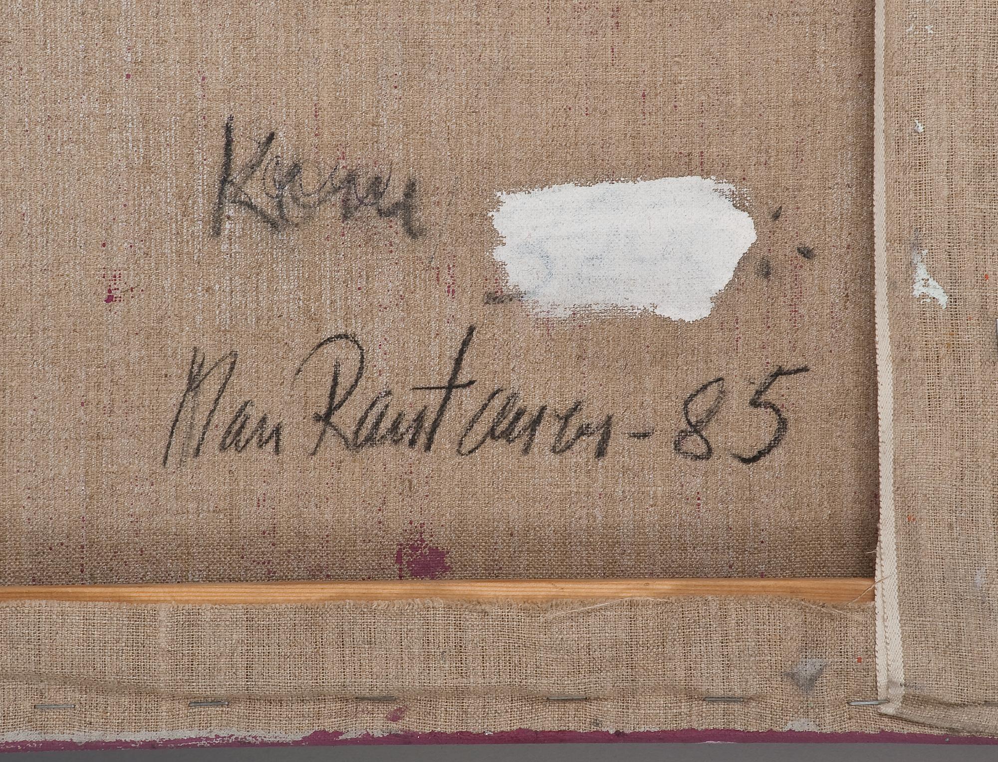 MARI RANTANEN, olja på duk, sign. och dat. -85.