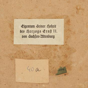Johann Philipp Bach, attributed, "Frederick of Saxe-Altenburg" (1763-1834) & "Charlotte Georgina of Mecklenburg-Strelitz" (1785-1818).