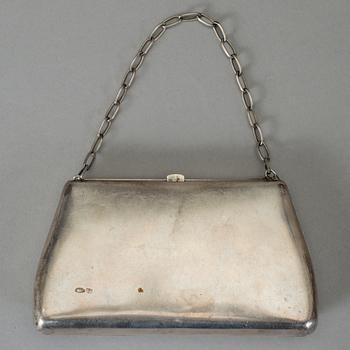 PORTMONNÄ, silver, Ryssland 1908-17. Vikt ca 159 gram.