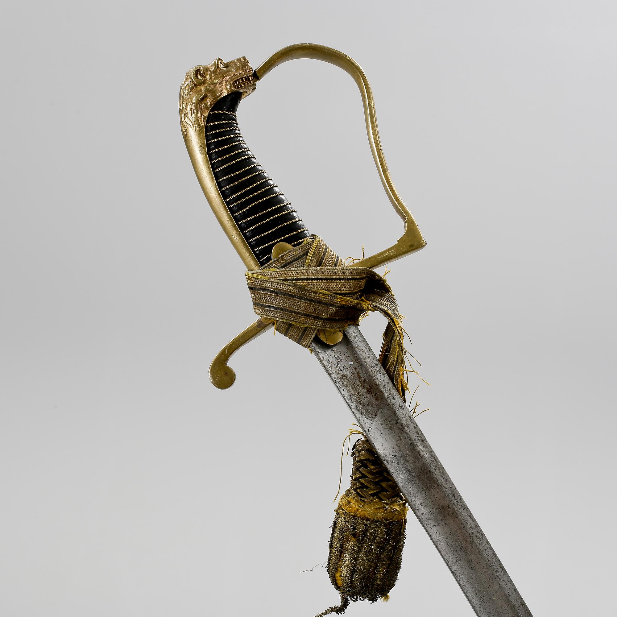 SABEL, för Officer vid Livregementet, Sverige, 1800-tal.