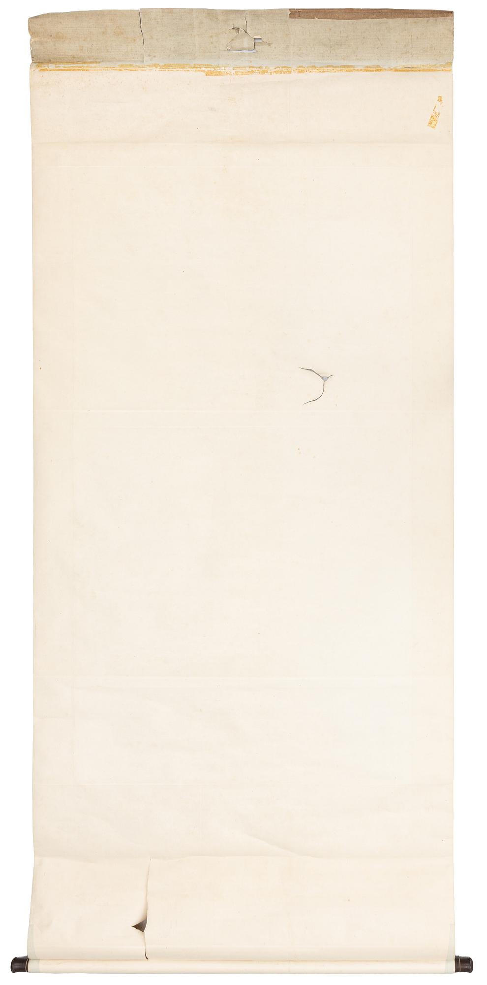 Unidentified artist, two scroll paintings, China, circa 1900/early 20th century.