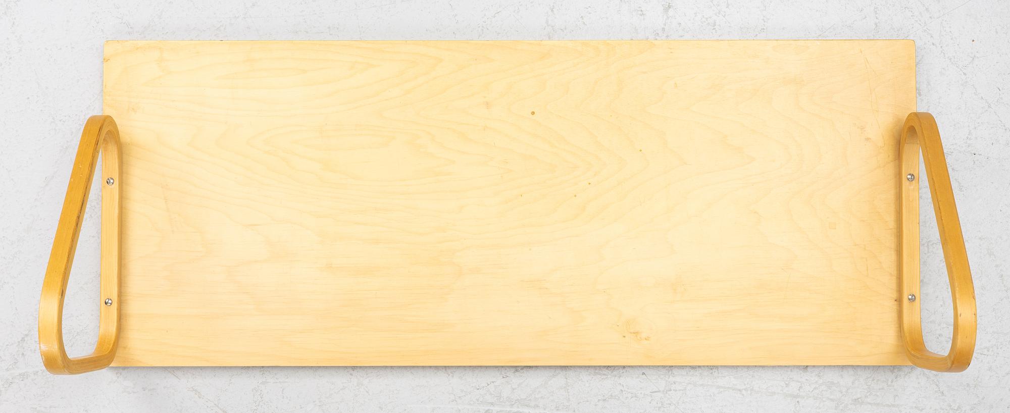 Alvar Aalto, a wall shelf, model 112A, Artek, Finland.