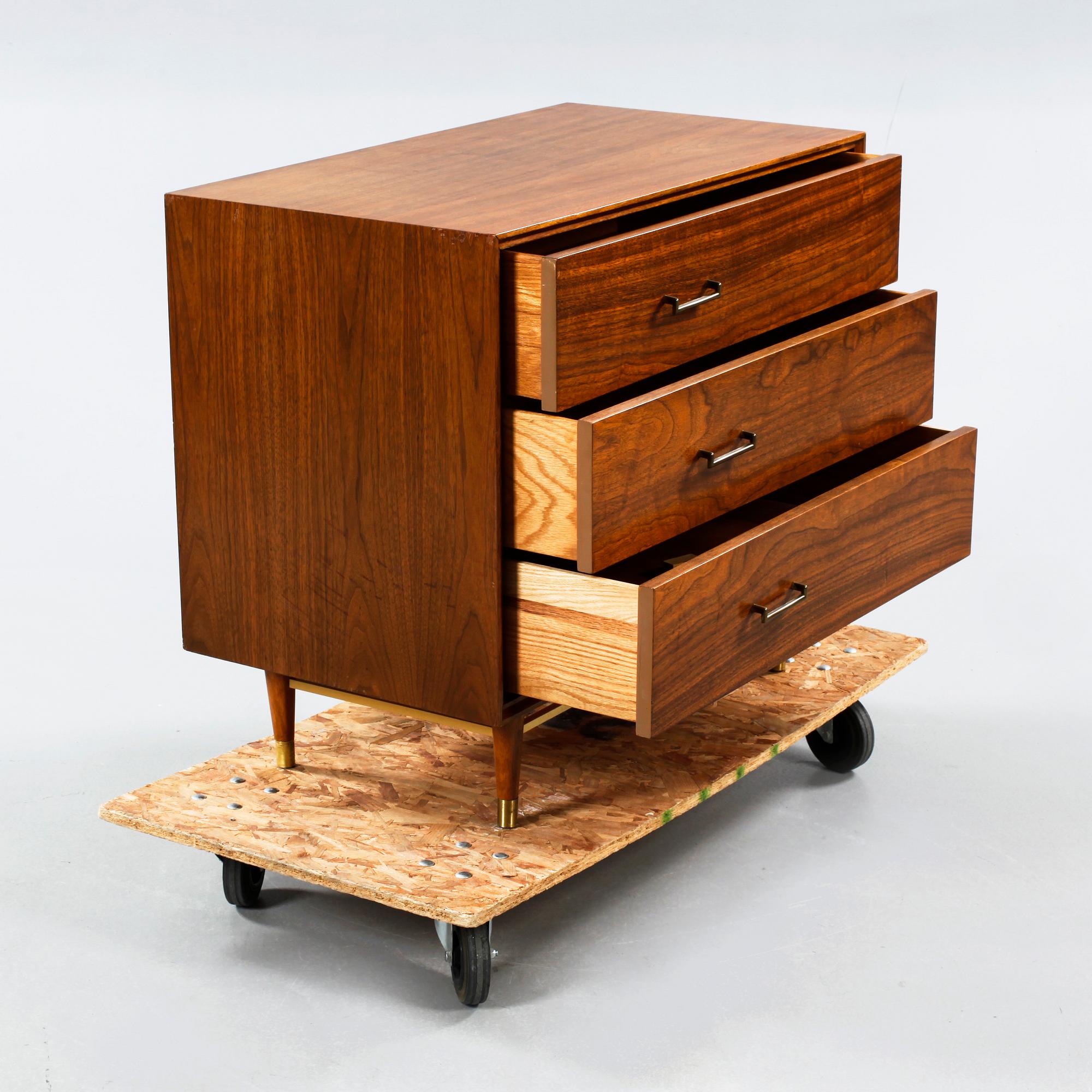 A drawer, designed by Robert Fellner & Mark J. Furst, Furnette Industries Inc,, New York, approx 1960s.