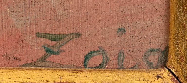 Zoia Krukovskya Lagerkrans, , oil on panel, signed,