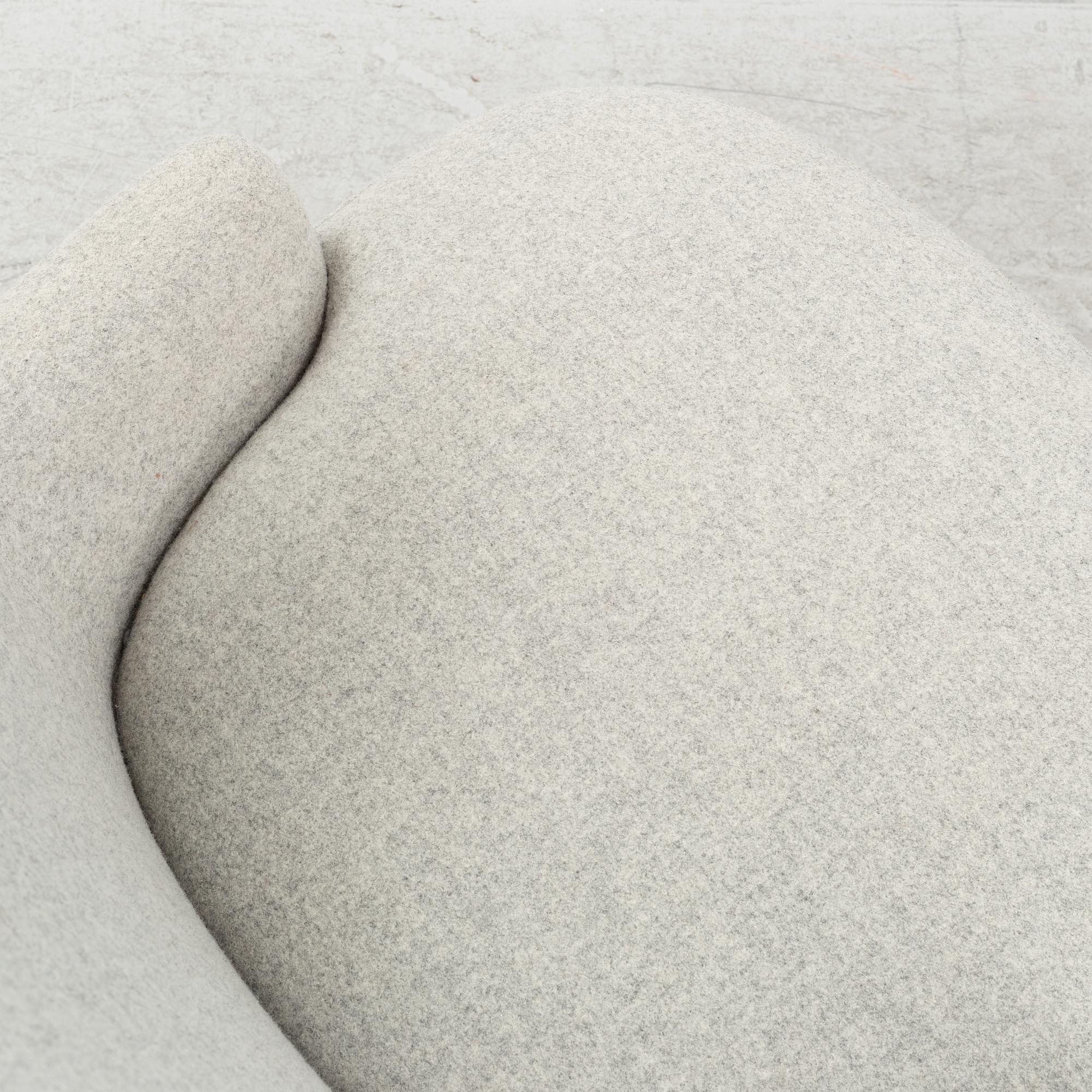 A 'Wingback Micro' easy chair by Tom Dixon.