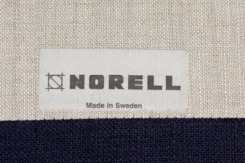FÅTÖLJ med FOTPALL, Arne Norell, Howard-modell. 2000-tal.