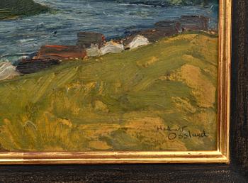 Helmer Osslund, Northern Swedish river landscape.