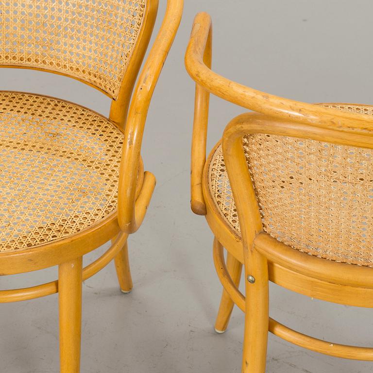 FOUR CHAIRS IN STYLE OF THONET.
