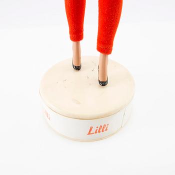 "Bild-Lilli", docka, Reinhard Berthier, Greiner & Hausser Gmbh, Tyskland, tillverkningsperiod 1955-64.