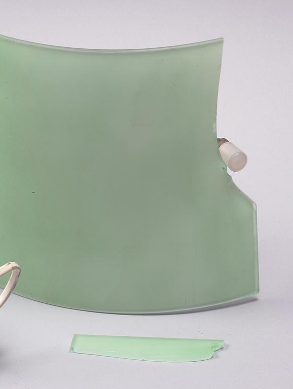 VÄGGARMATURER, ett par, "Pipertia", Arteluce, Italien.